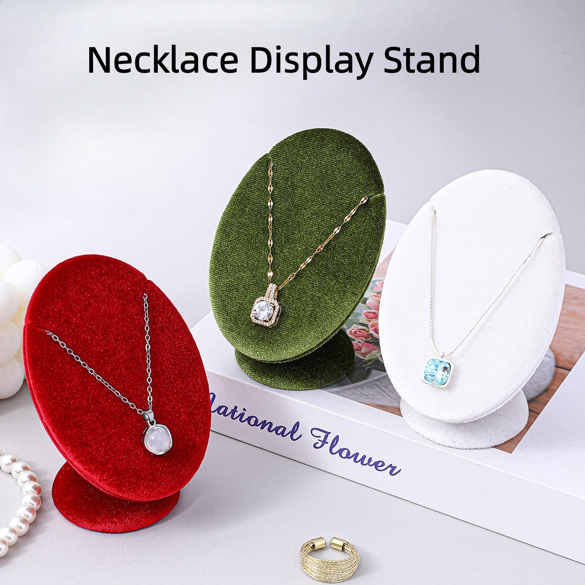 Body Jewelry Display Ideas - Expositor de Lujo de Terciopelo para