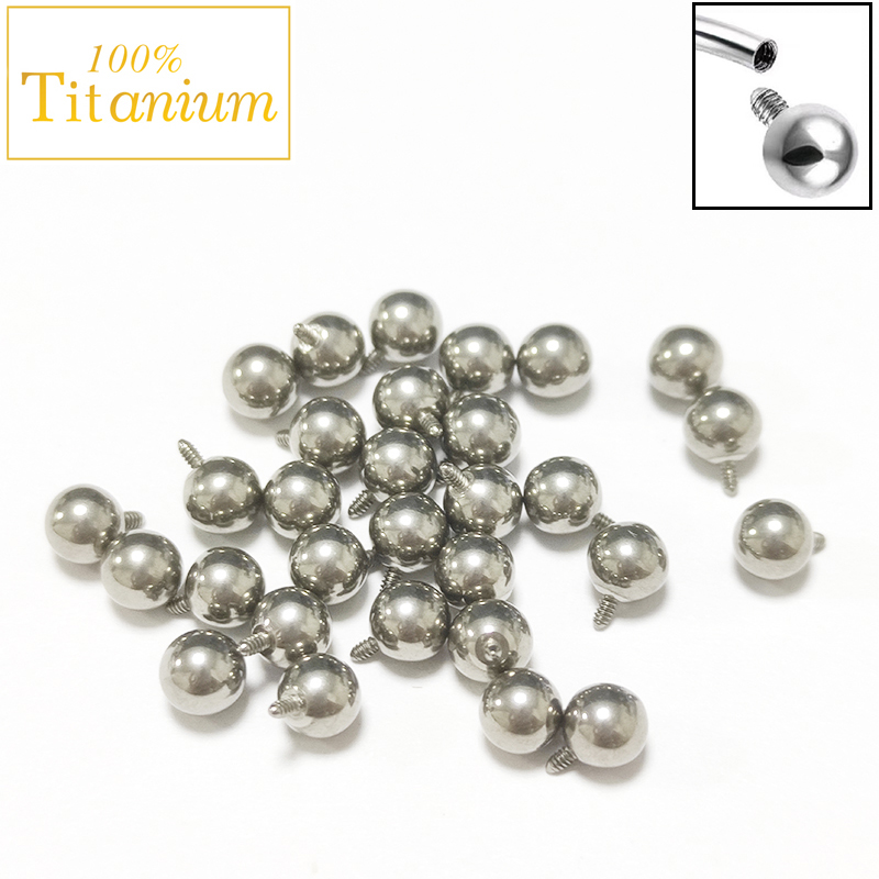 Body Jewelry Replacement Ball - 10 piezas de grado de implante