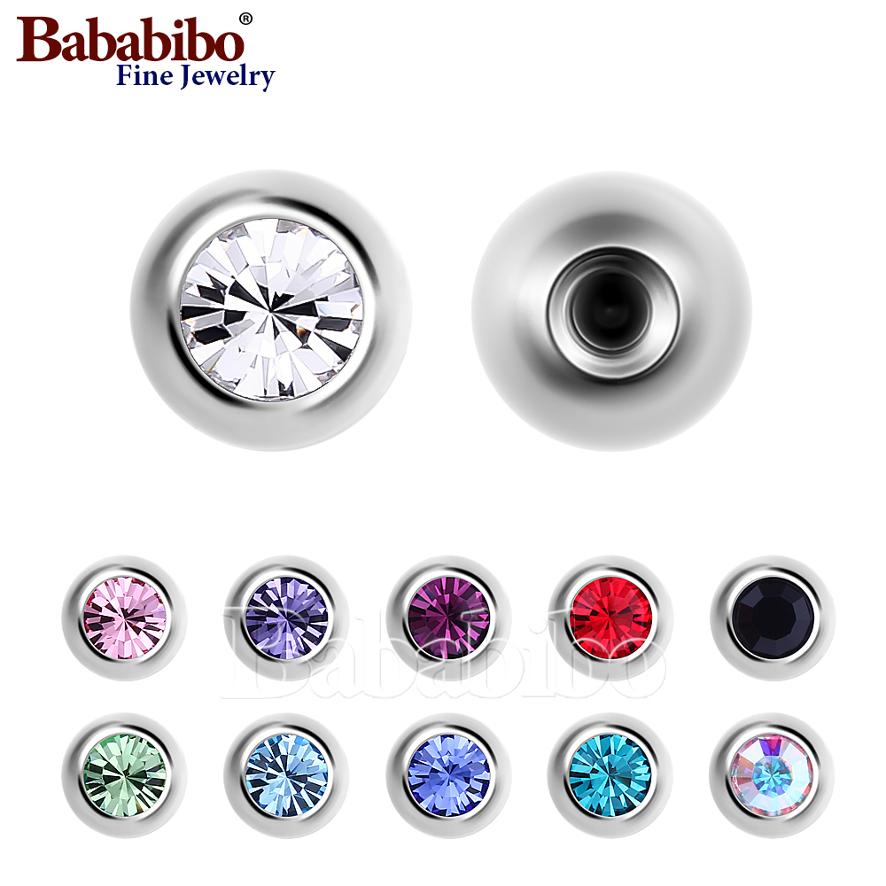Body Jewelry Replacement Ball - 10 piezas de repuesto de titanio