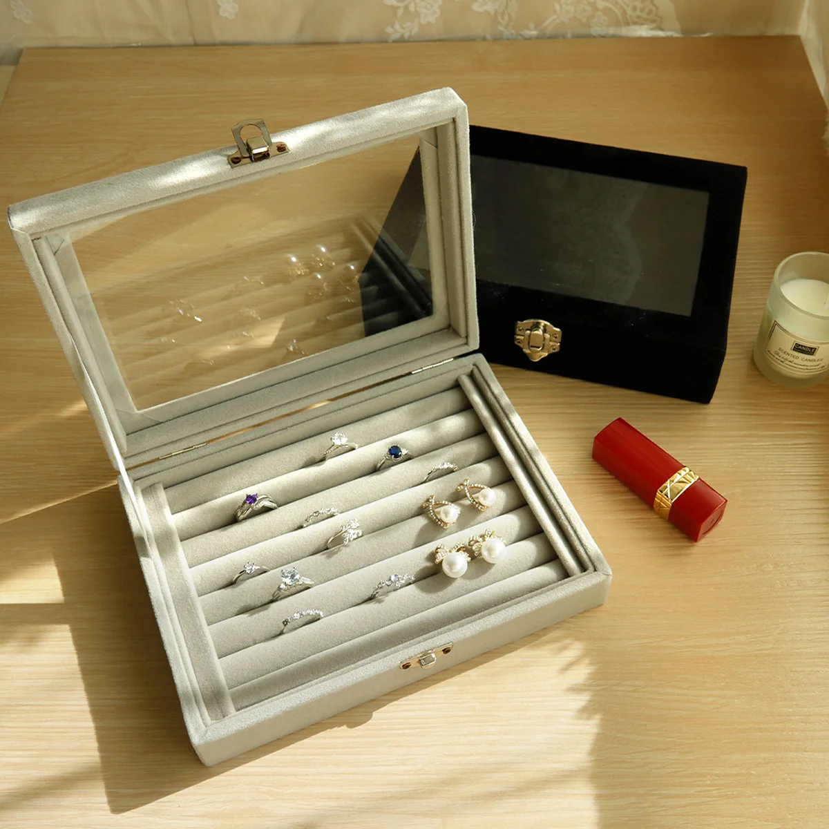 Body Jewelry Display Ideas - Expositor de collares de madera, soporte