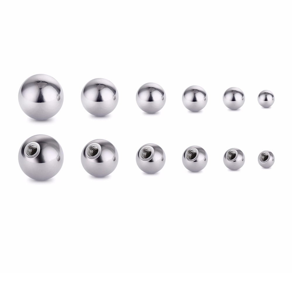 Body Jewelry Replacement Ball - 20 piezas de bolas redondas de