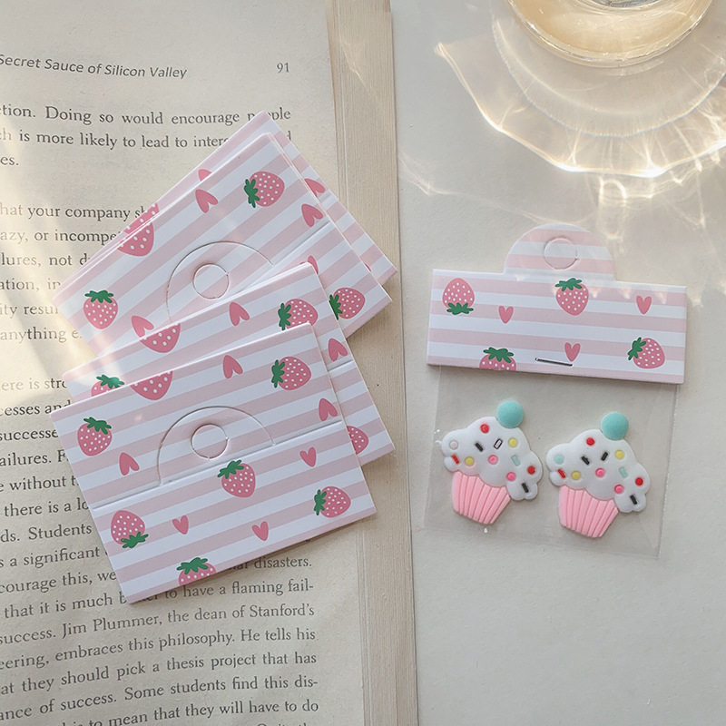 Body Jewelry Display - 50/100 Uds. Tarjetas plegables colgantes de