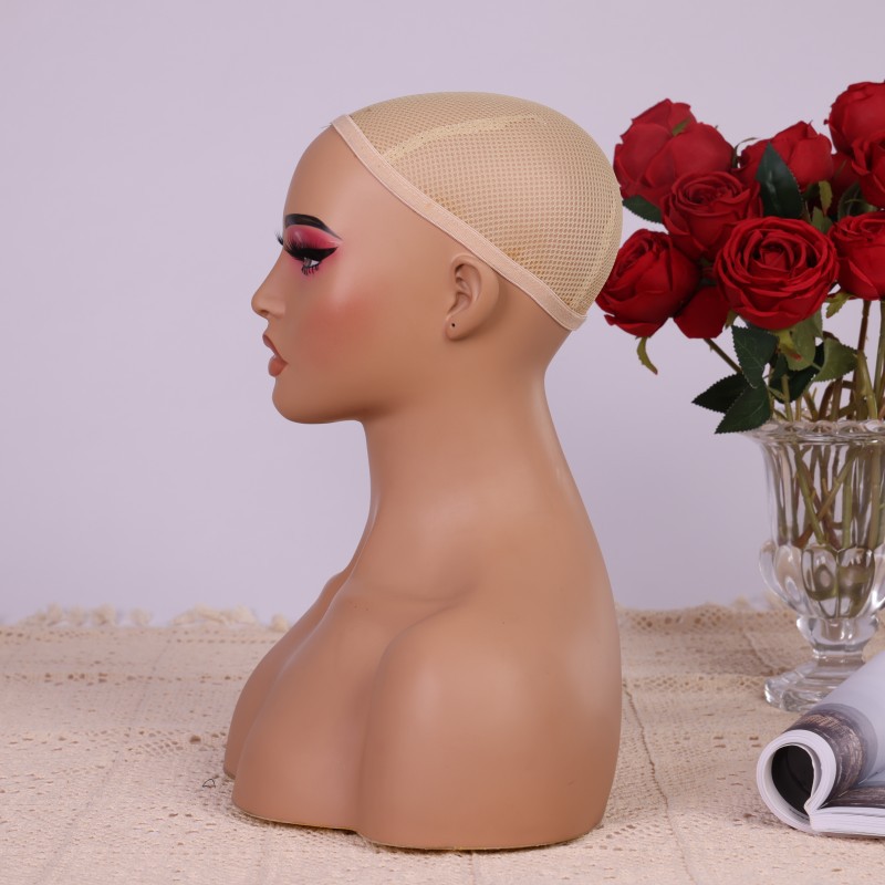 Cabeza de maniquí de PVC de me - Body Jewelry In Store reseña y precio