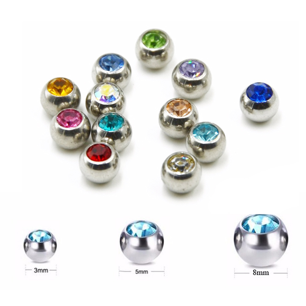 Bolas de repuesto de agujero d - Body Jewelry Replacement Ball reseña y precio