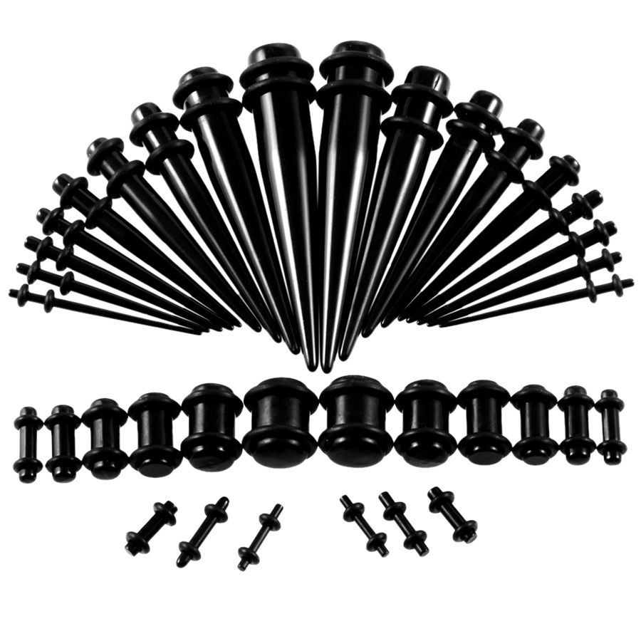 36 unids/lote calibre de oreja - Body Jewelry Tunnels reseña y precio