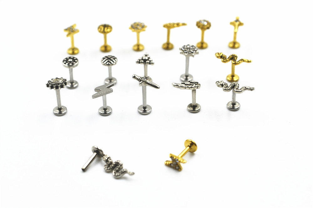 Piercing de barra de labio de  - Body Jewelry Hot reseña y precio
