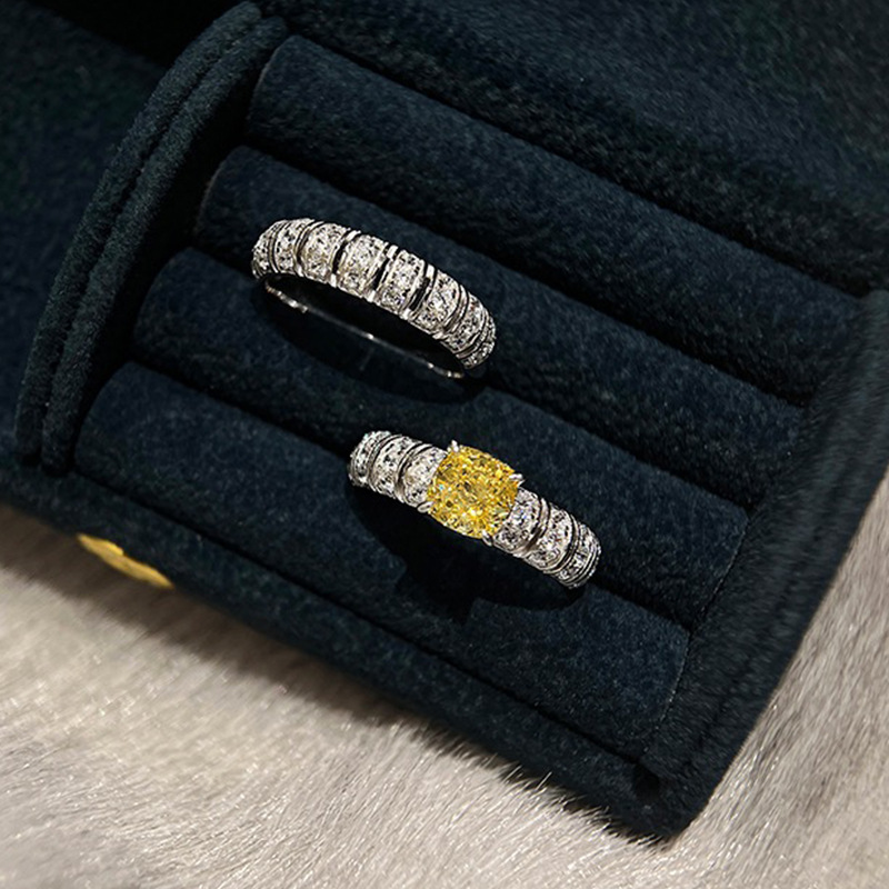 Nuevo anillo de diamante amari - Yellow Body Jewelry reseña y precio