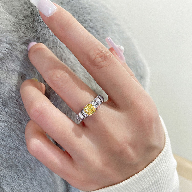 Nuevo anillo de diamante amari - Yellow Body Jewelry reseña y precio