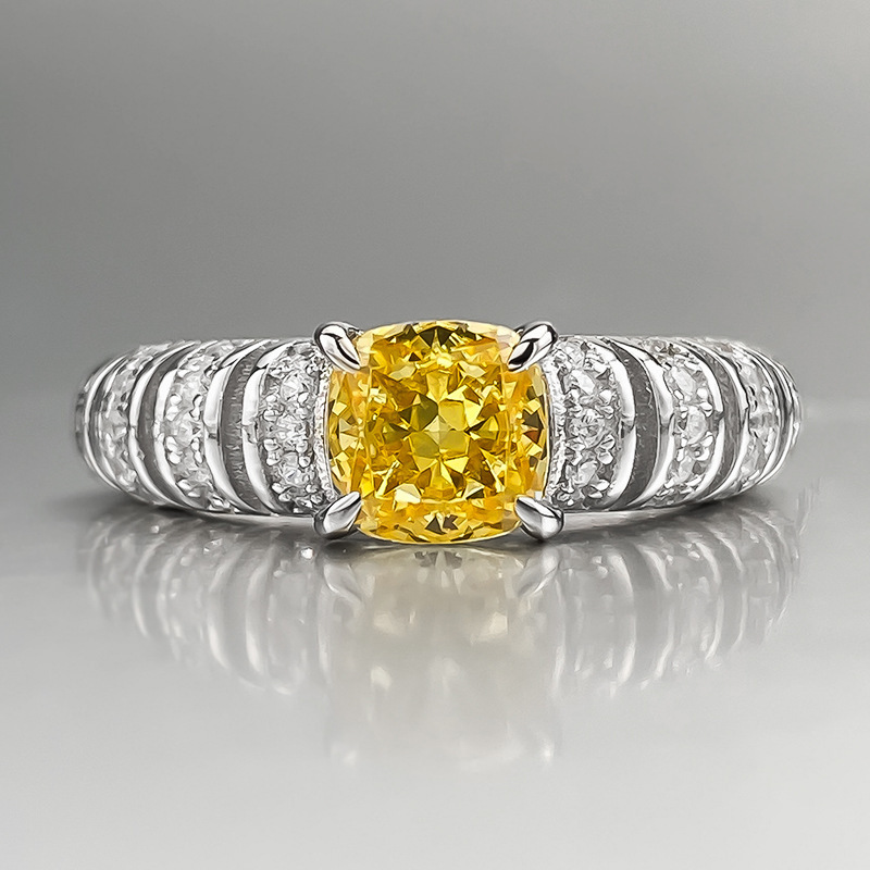 Nuevo anillo de diamante amari - Yellow Body Jewelry reseña y precio