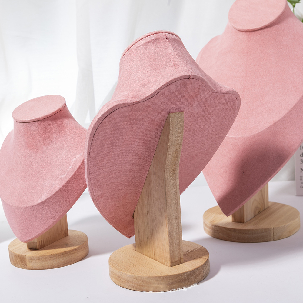 Busto de maniquí de madera, so - Body Jewelry Display Ideas reseña y precio