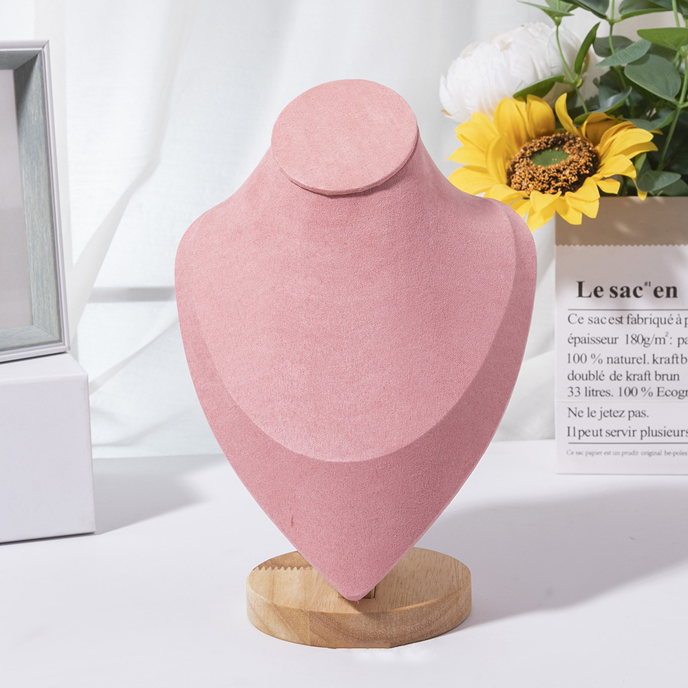 Busto de maniquí de madera, so - Body Jewelry Display Ideas reseña y precio