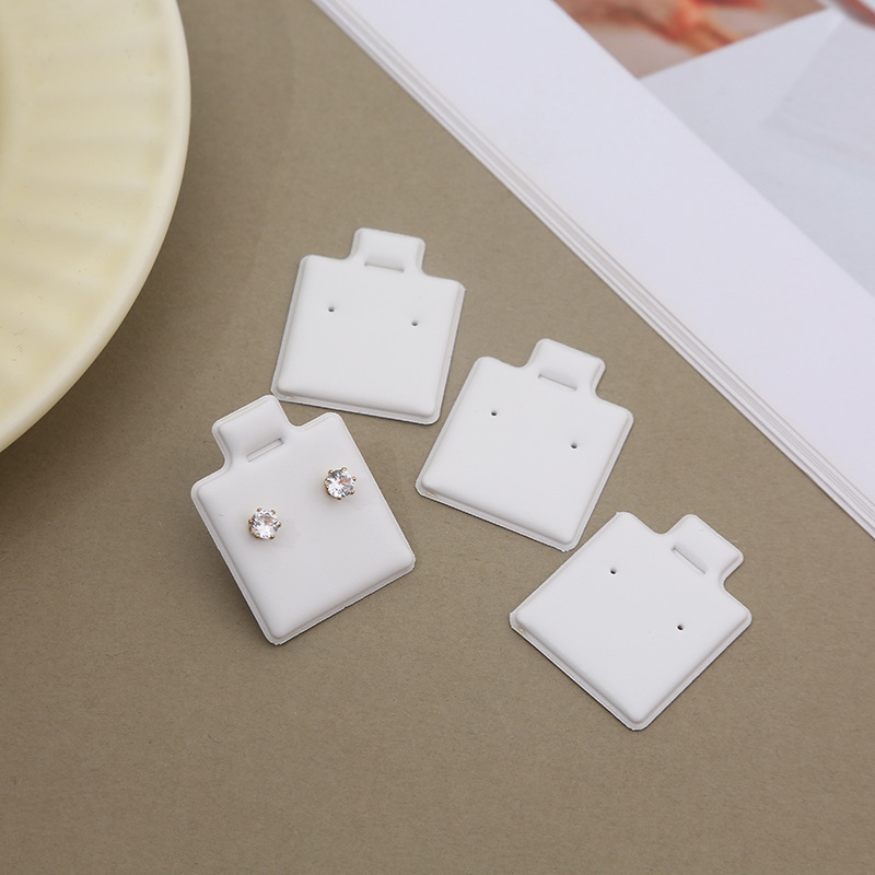 100 tarjetas blancas para exhi - Body Jewelry Display reseña y precio