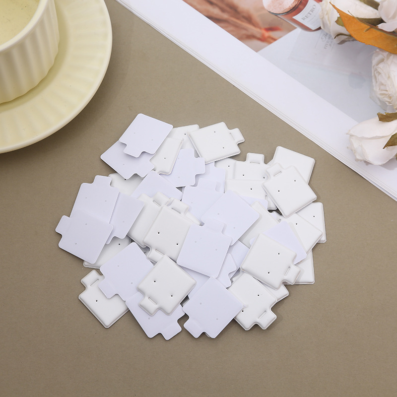 100 tarjetas blancas para exhi - Body Jewelry Display reseña y precio