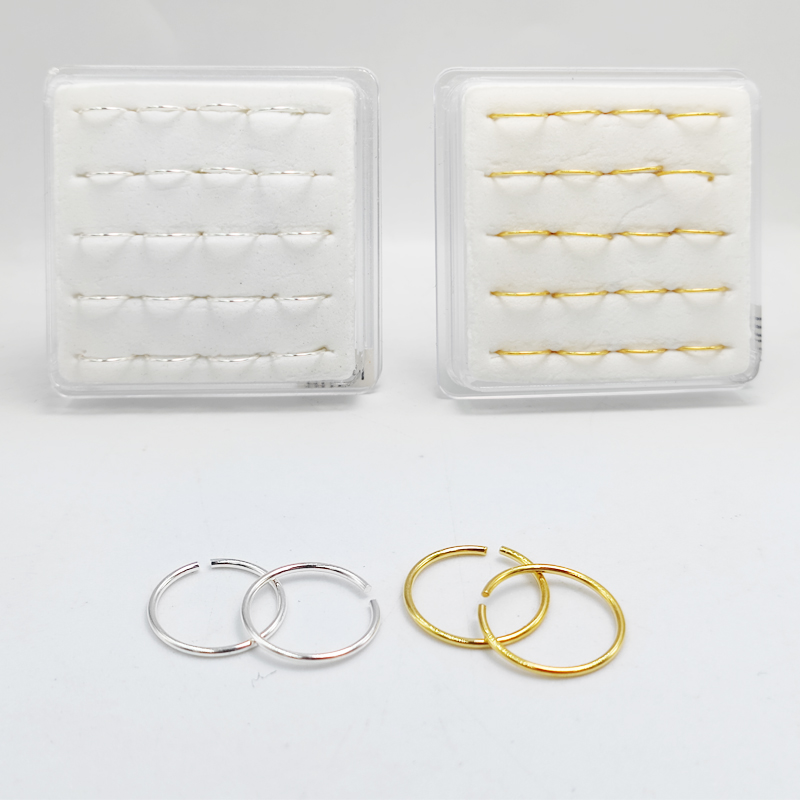 Anillo de plata de ley 925 par - Body Jewelry Ear Piercing reseña y precio