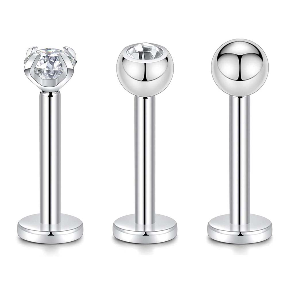WKOUD-pendientes de titanio co - Body Jewelry Ear Piercing reseña y precio