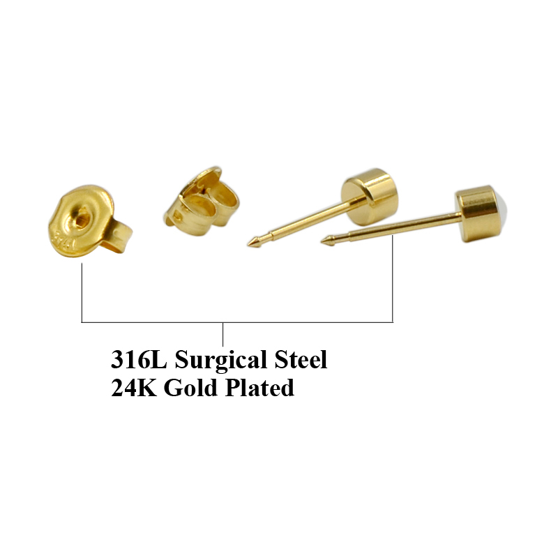1 Uds. Mishu-pendientes de ace - Body Jewelry Tunnels reseña y precio
