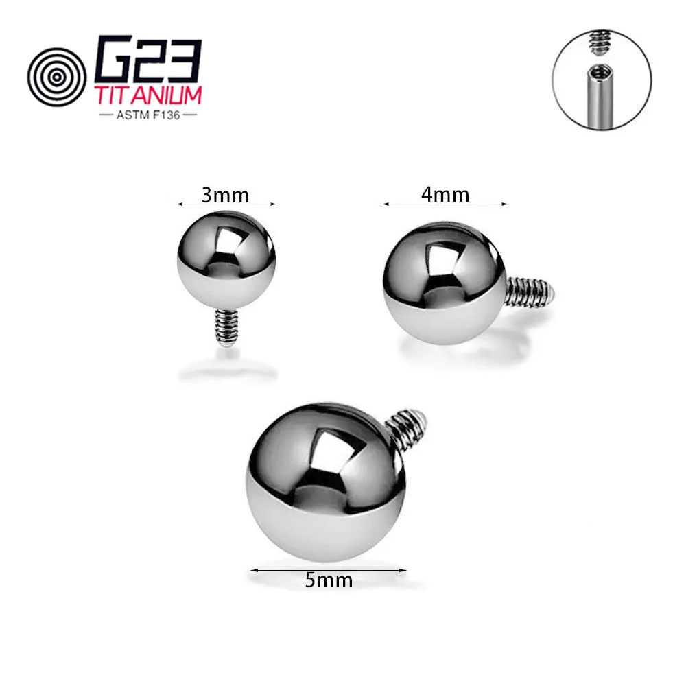 Venta al por mayor 10/50 Uds t - Body Jewelry Replacement Ball reseña y precio