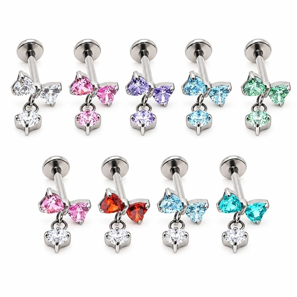 Pendiente de cartílago de tita - Body Jewelry Ear Piercing reseña y precio