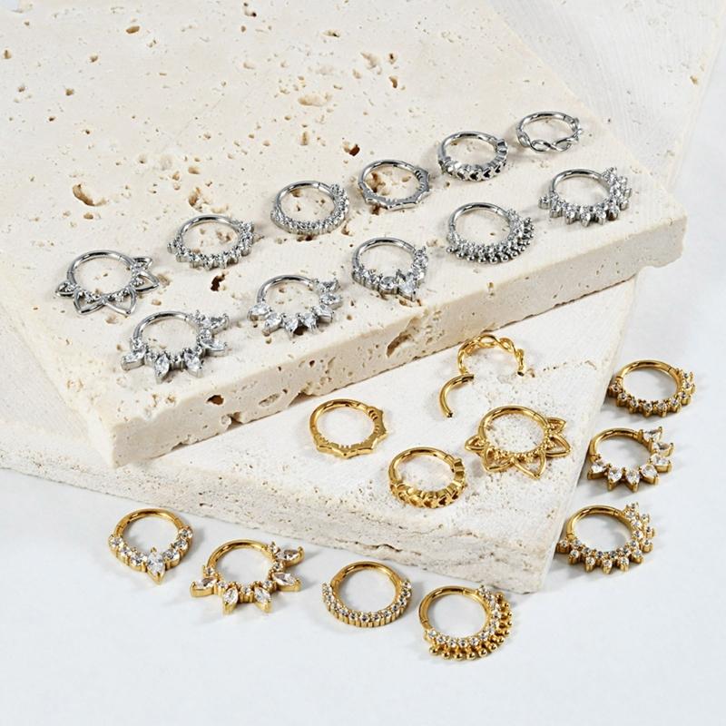 Anillo cartílago oreja y nariz - Body Jewelry Ear Piercing reseña y precio