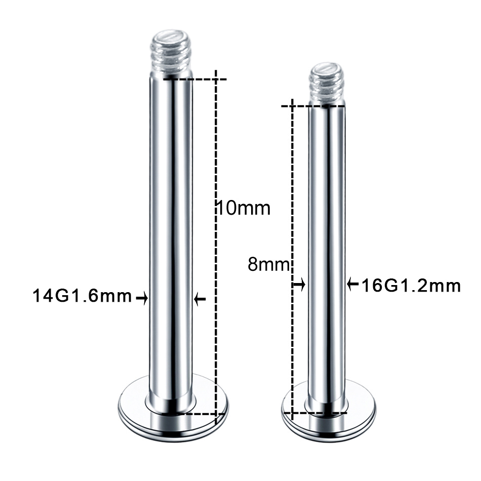 100 unids/lote pendiente de ac - Body Jewelry Replacement Ball reseña y precio