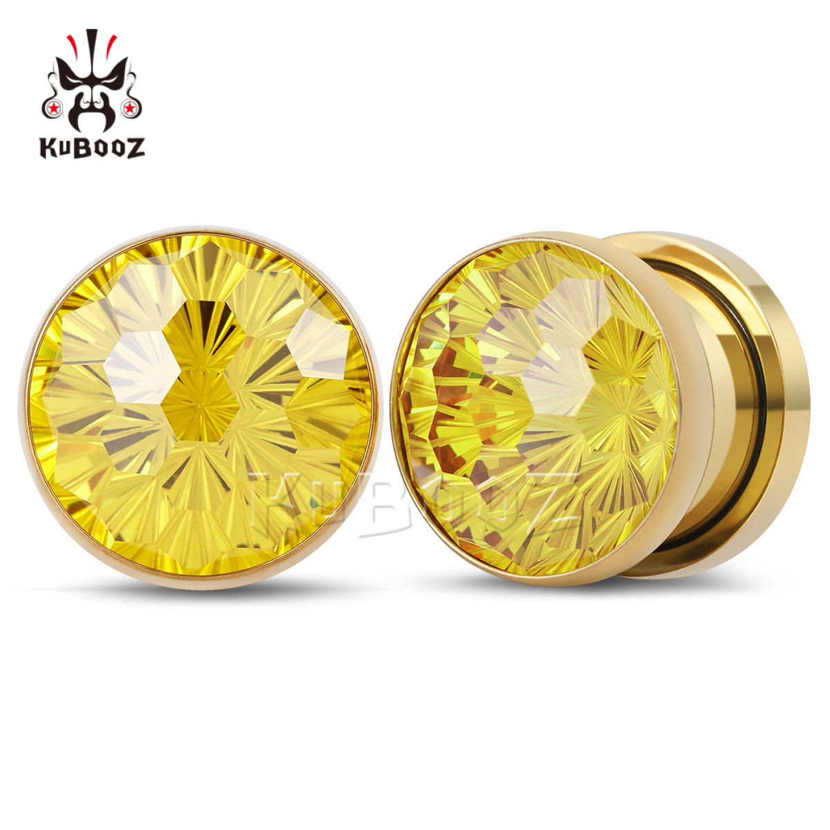 Tapones para los oídos con cor - Yellow Body Jewelry reseña y precio