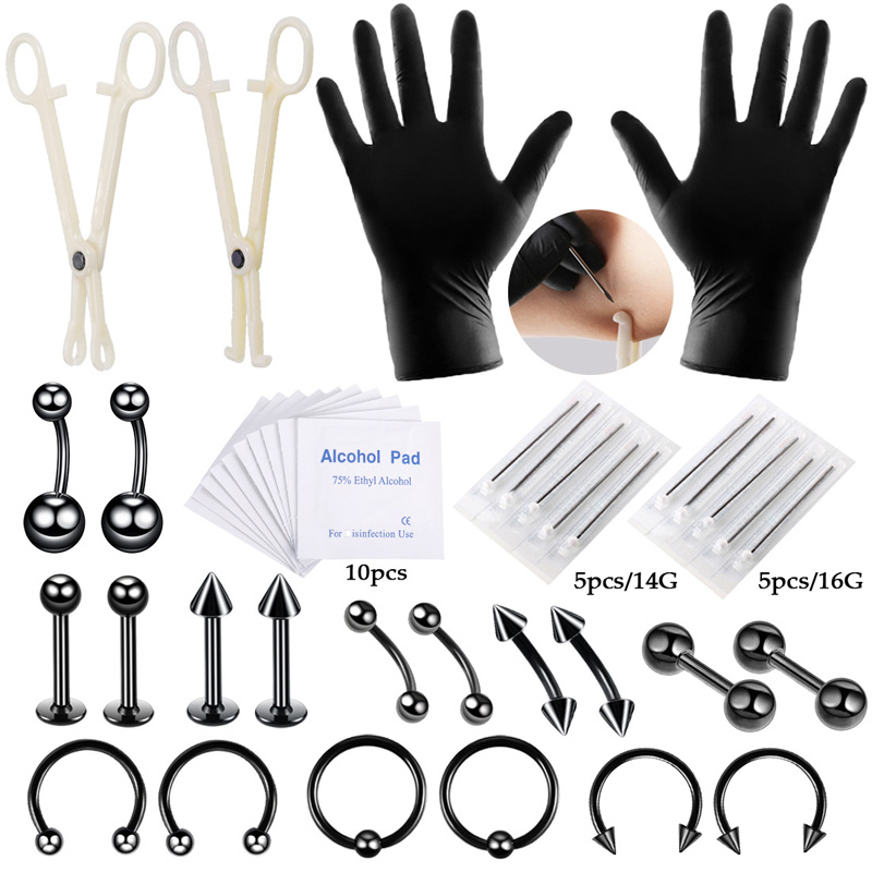 Kit de herramientas para Pierc - Body Jewelry Tunnels reseña y precio