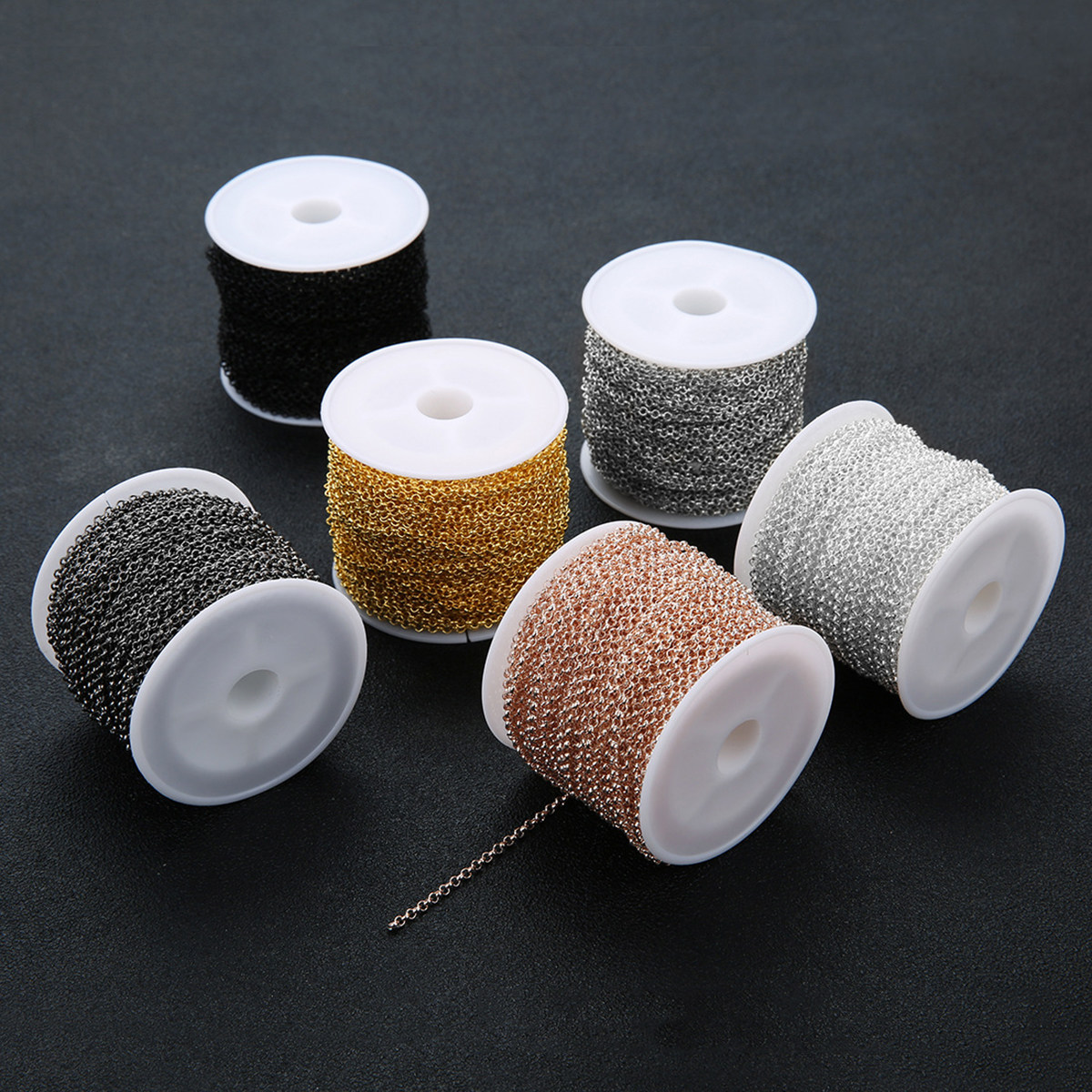Carrete de cadena de cable neg - Body Jewelry In Store reseña y precio