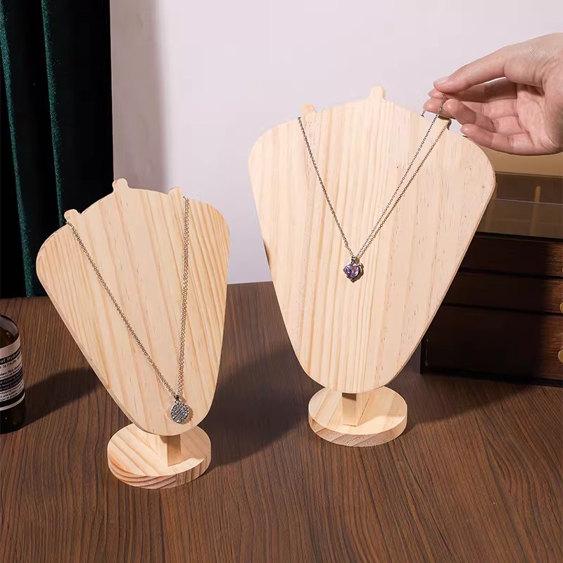 Expositor de collares de mader - Body Jewelry Display Ideas reseña y precio