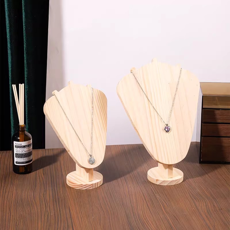 Expositor de collares de mader - Body Jewelry Display Ideas reseña y precio