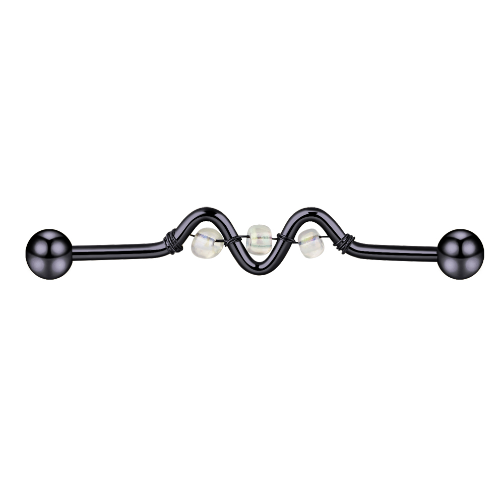 Barra Industrial de acero quir - Body Jewelry Industrial reseña y precio