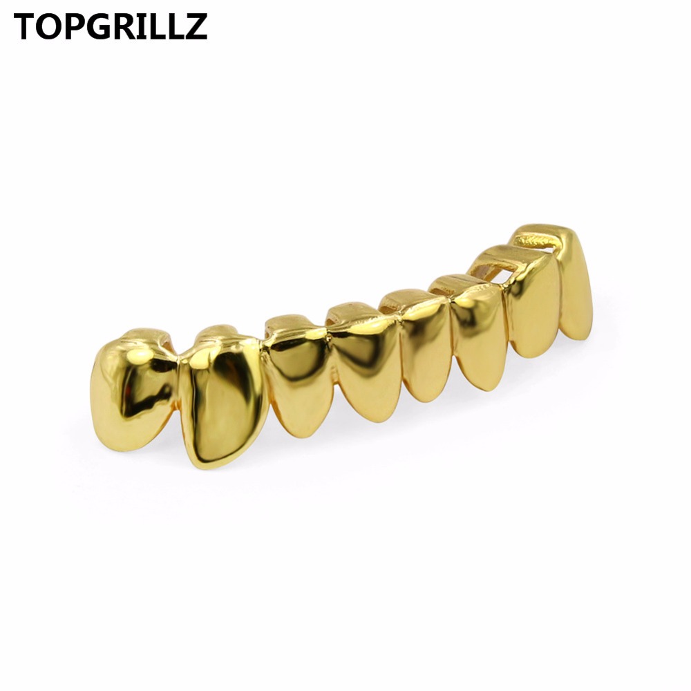 TOPGRILLZ-Parrilla de dientes  - Yellow Body Jewelry reseña y precio
