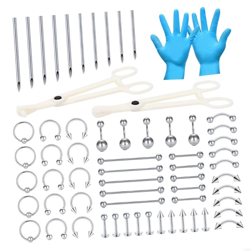 completo joyería para piercing - Body Jewelry Industrial reseña y precio