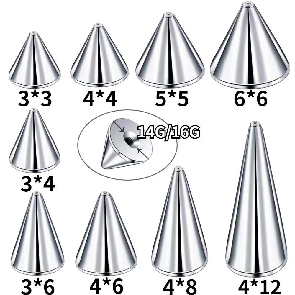10 unids/lote 316L tornillo de - Body Jewelry Replacement Ball reseña y precio