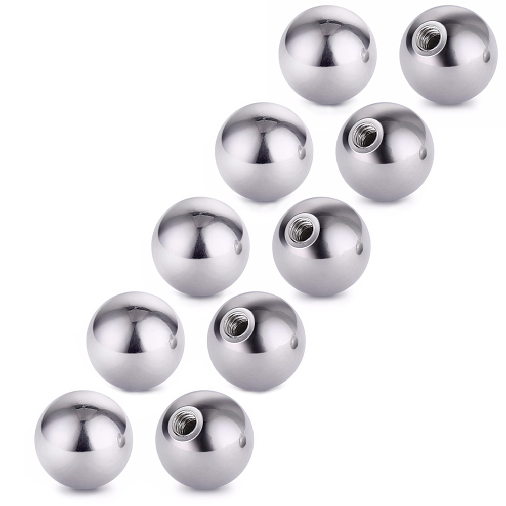 20 piezas de bolas redondas de - Body Jewelry Replacement Ball reseña y precio