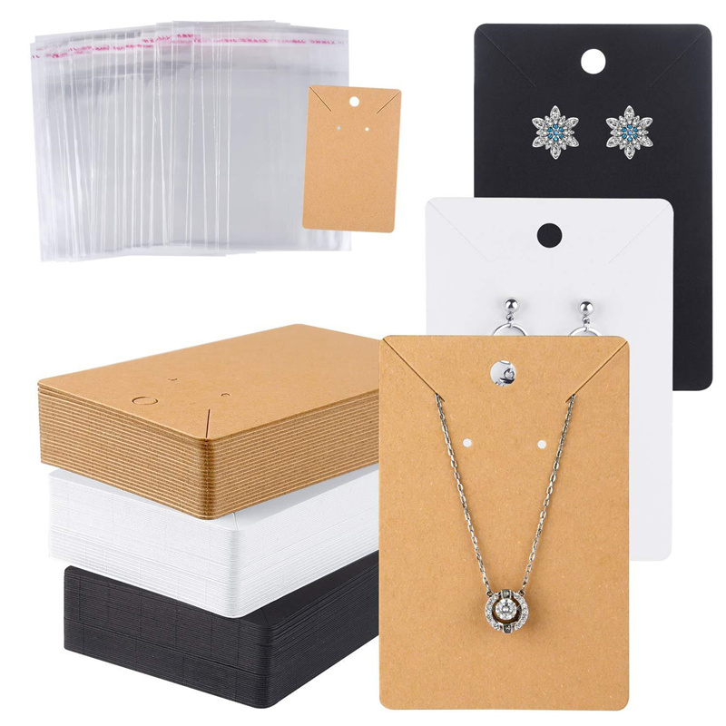 50 Uds. 6x9cm collar en blanco - Body Jewelry Display reseña y precio