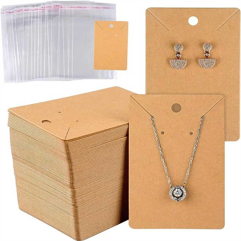 50 Uds. 6x9cm collar en blanco - Body Jewelry Display reseña y precio