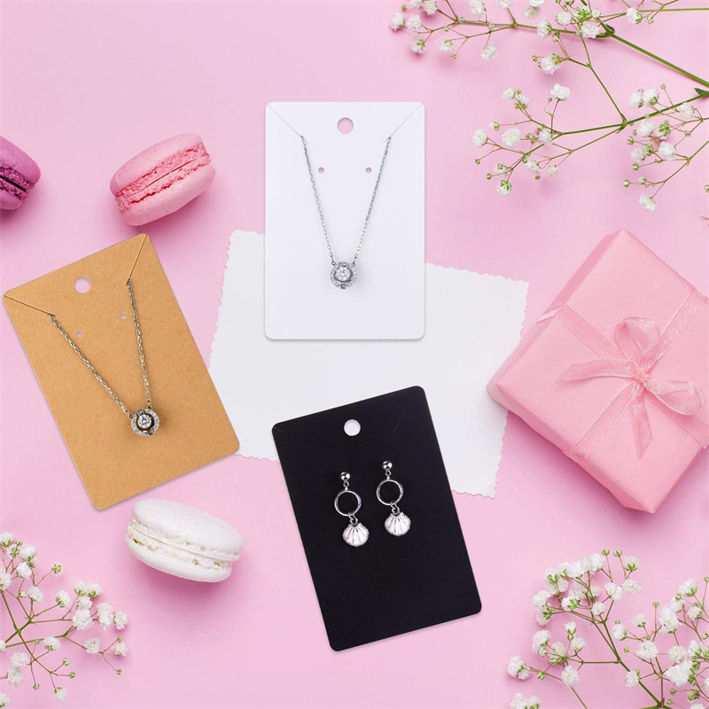 50 Uds. 6x9cm collar en blanco - Body Jewelry Display reseña y precio