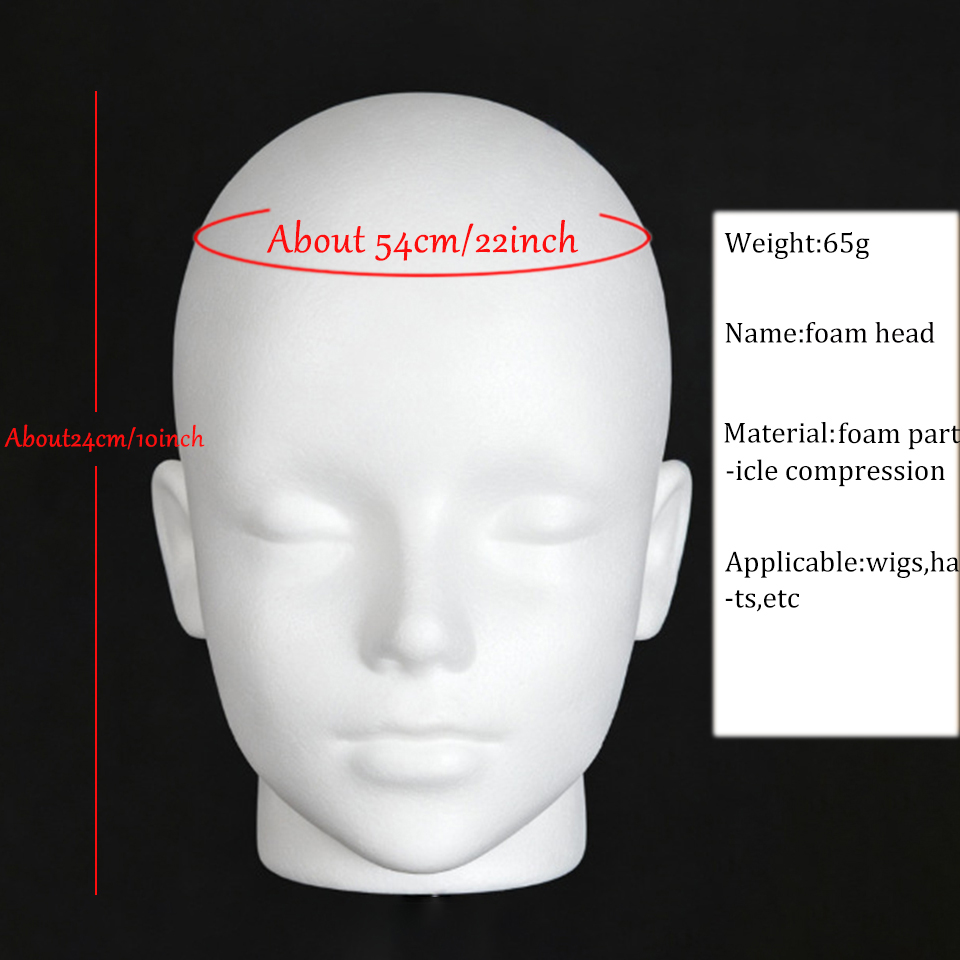 Cabeza de maniquí de espuma de - Body Jewelry Display Ideas reseña y precio