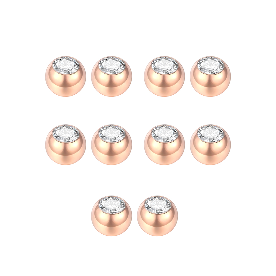 Bolas de acero para Piercing,  - Body Jewelry Replacement Ball reseña y precio