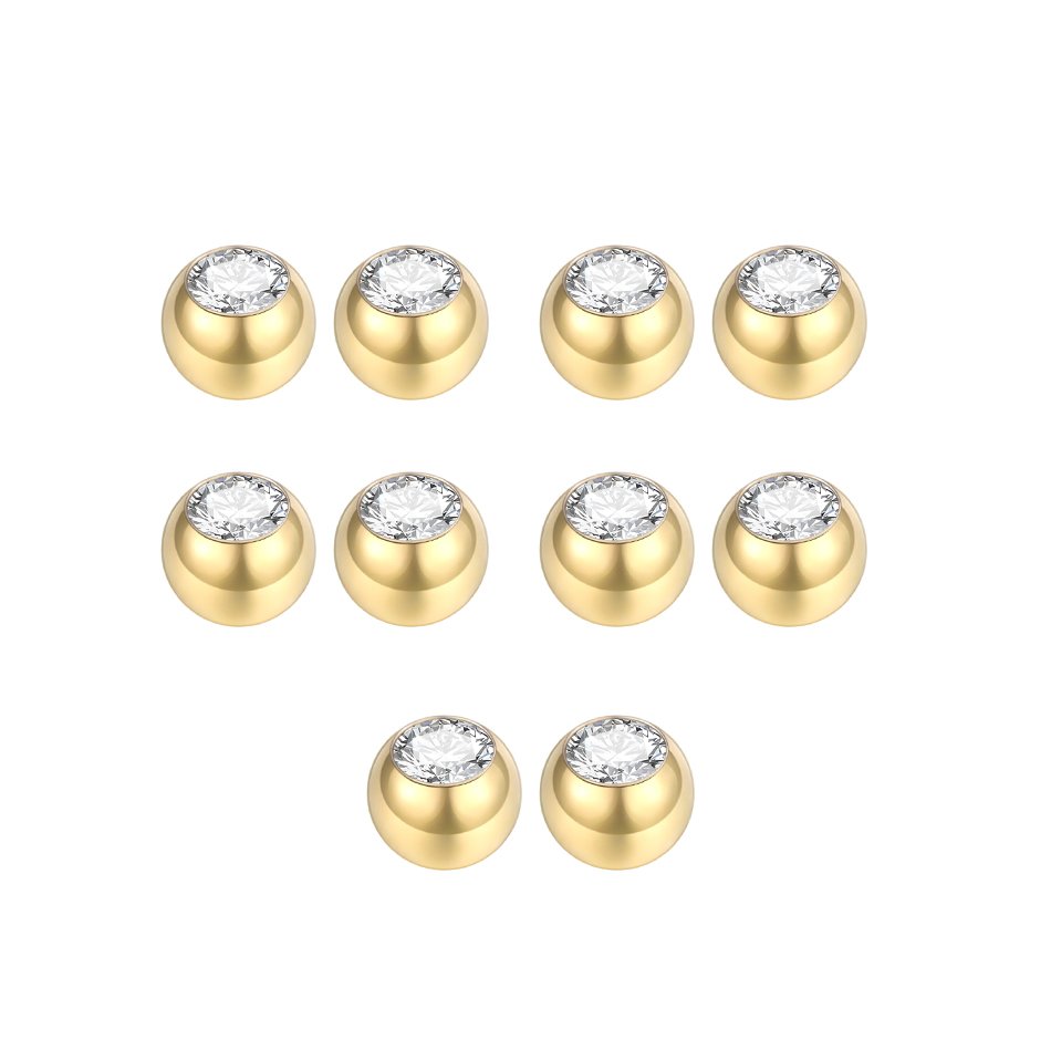 Bolas de acero para Piercing,  - Body Jewelry Replacement Ball reseña y precio