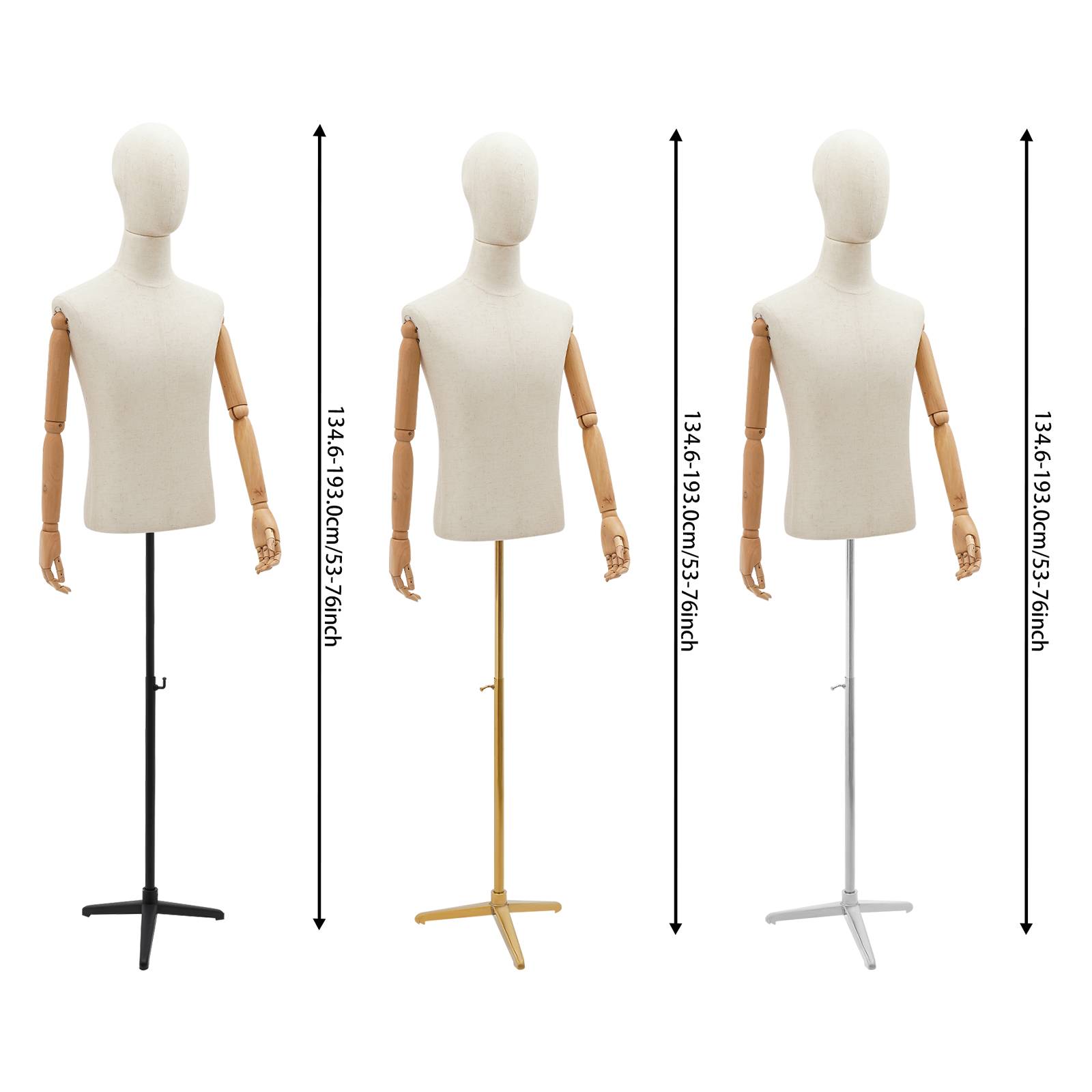 Maniquí de torso masculino aju - Body Jewelry In Store reseña y precio