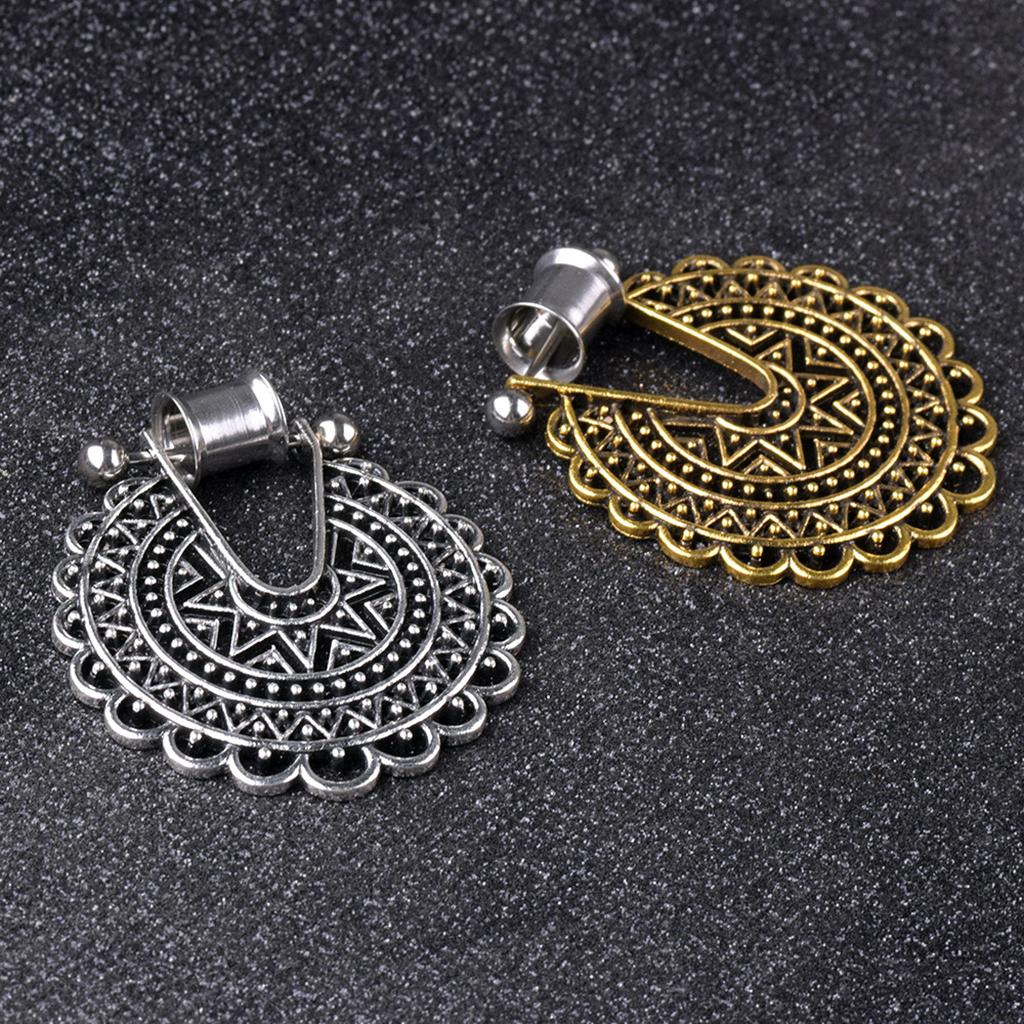 Juego de pendientes de acero i - Body Jewelry Tunnels reseña y precio