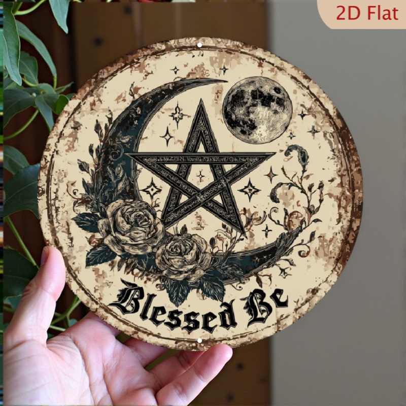 Pieza plana 2D - Letrero redon - Star Flat Back reseña y precio