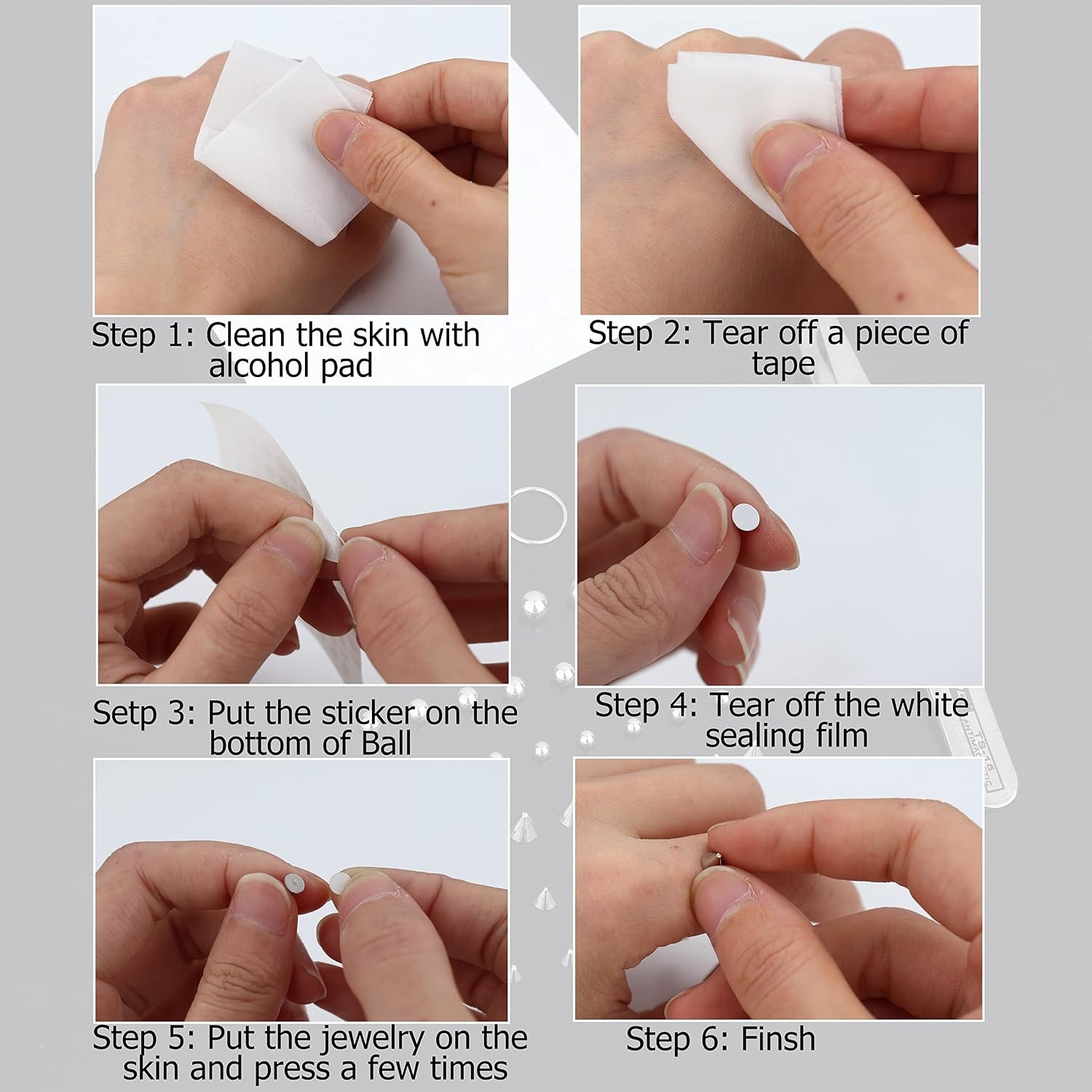 Drperfect Anillos de Ceja Fals - Body Jewelry Replacement Ball reseña y precio