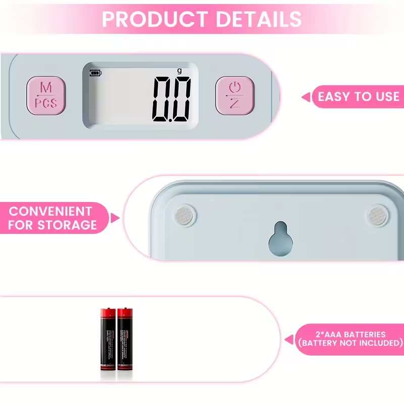Báscula de cocina digital, con - Body Jewelry Display reseña y precio